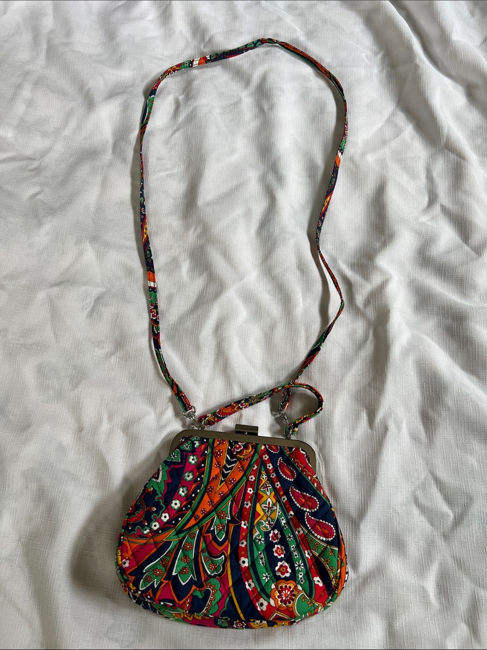 Vera Bradley Multicolor Paisley Crossbody Purse
